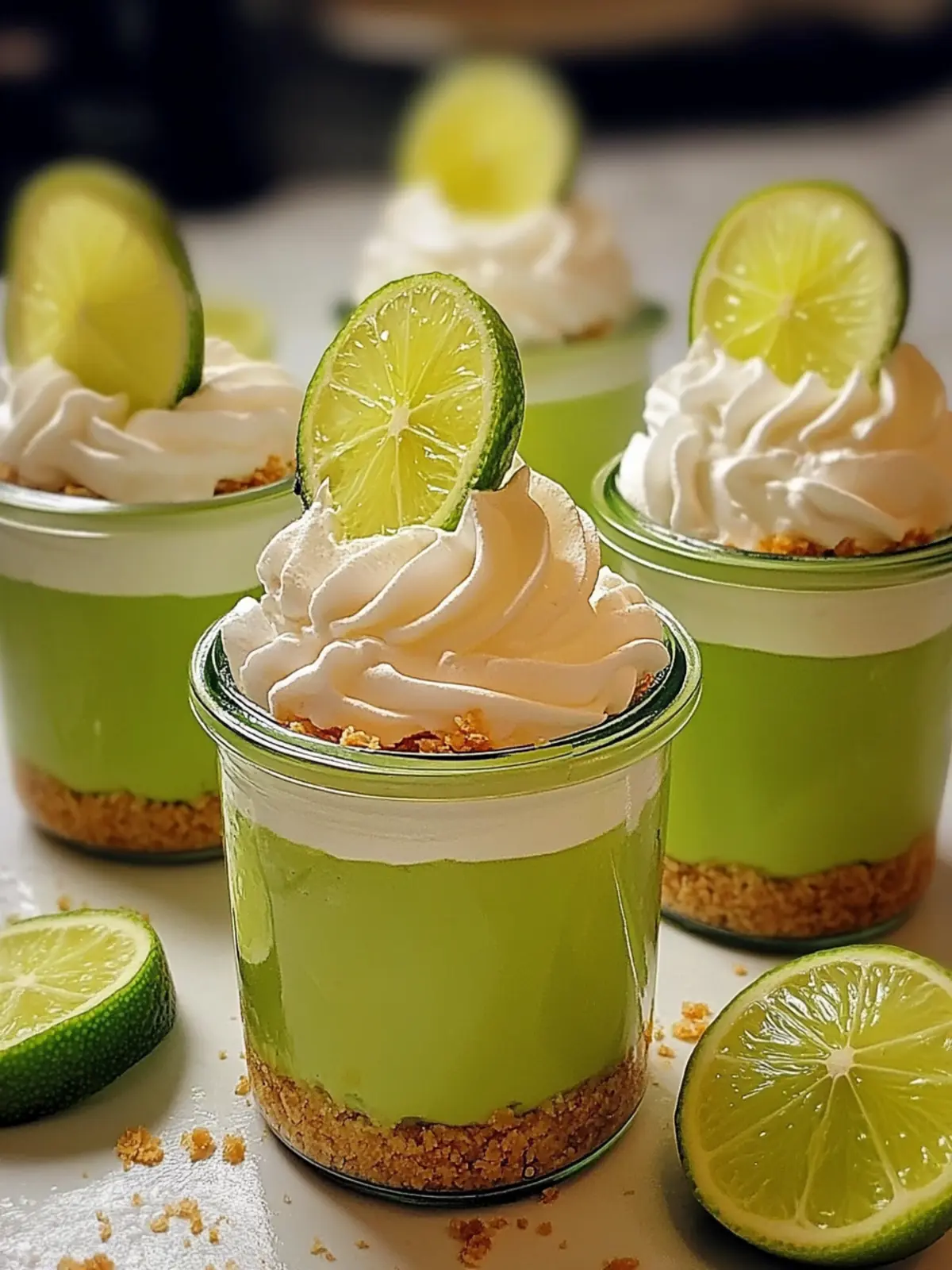 Zesty Key Lime Pie Jars for Quick Sweet Satisfaction 4 Key Lime Pie Jars