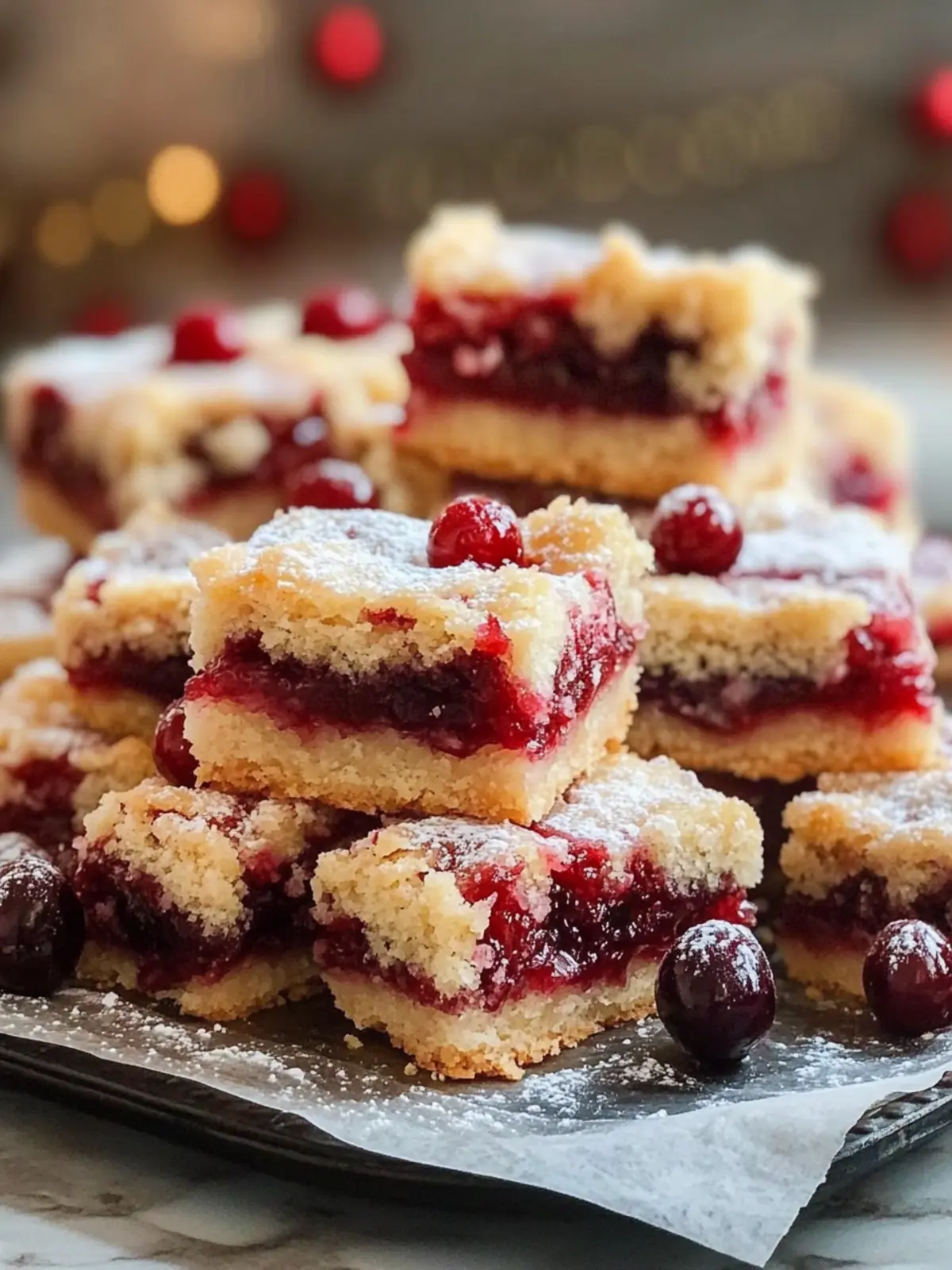 Irresistible Christmas Cherry Bars Your Family Will Love 3 Christmas Cherry Bars