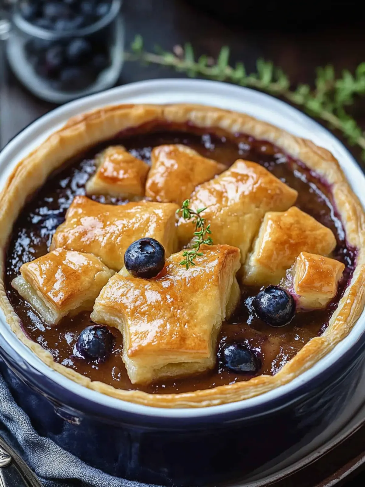 Luscious Blueberry Puff Pastry for Effortless Baking Delight 3 Blueberry Puff Pastry