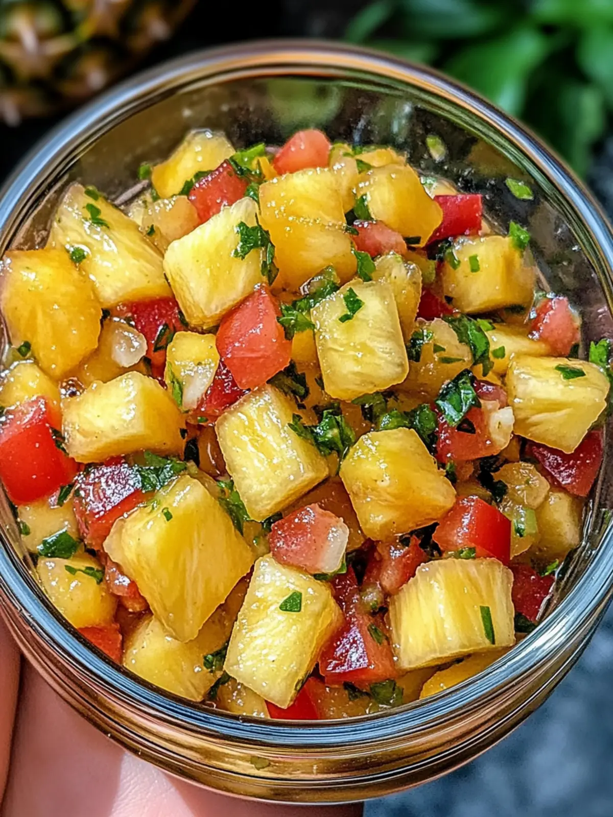 Pineapple Mango Salsa