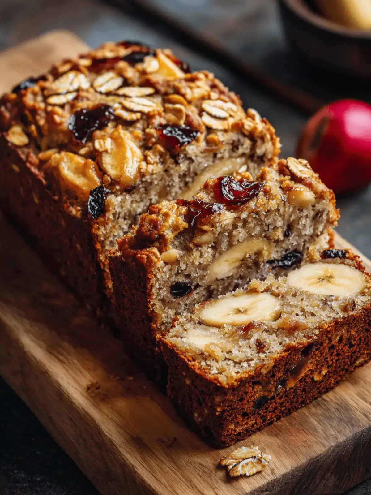 Wholesome Honey Oat and Apple Banana Loaf for Guilt-Free Mornings 4 Honey oat and apple banana loaf