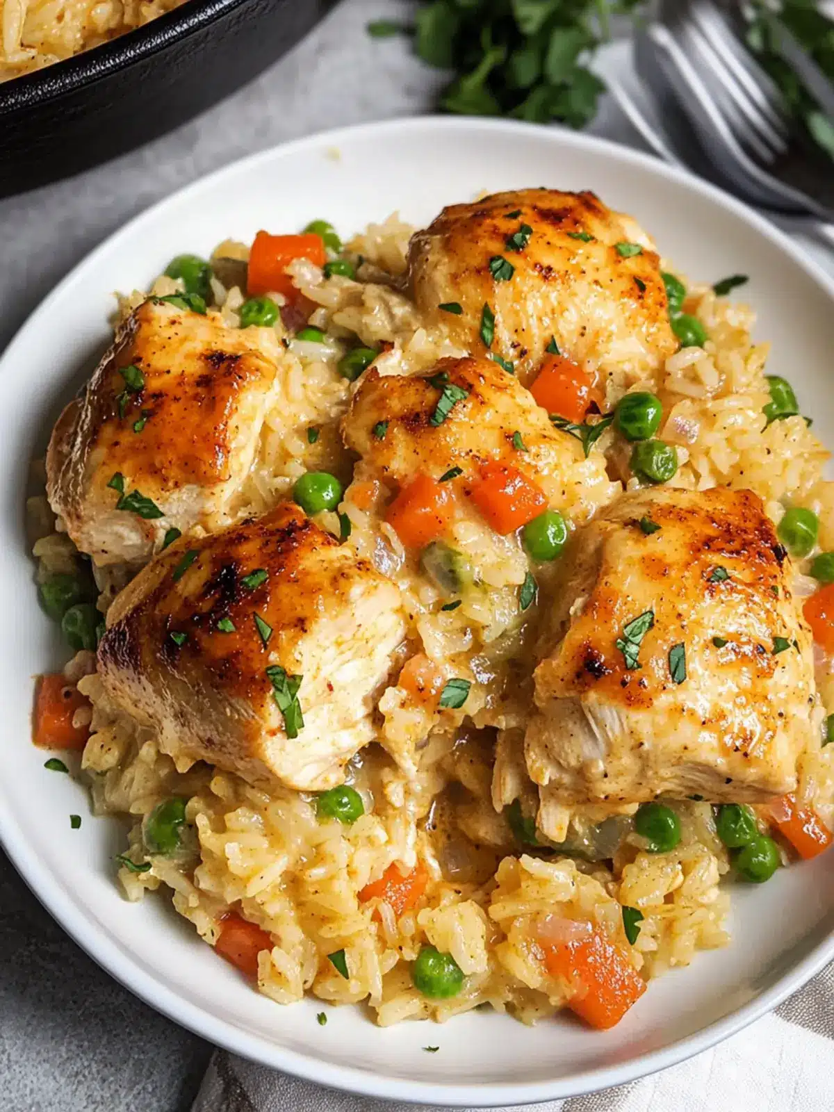 Creamy Cajun Chicken & Rice: A Flavor Explosion Tonight 4 Creamy Cajun Chicken & Rice