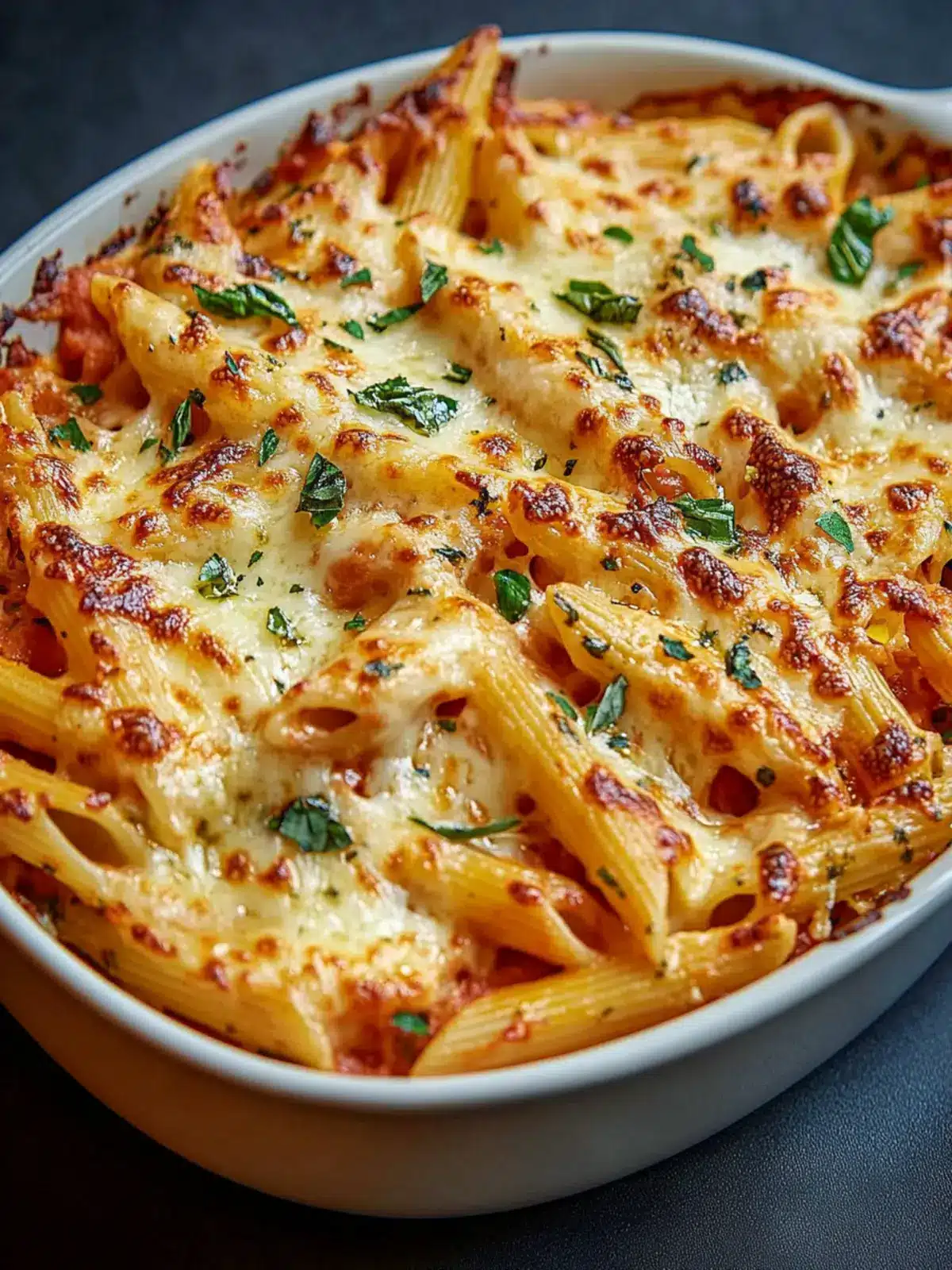 Creamy Tomato Basil Pasta Bake: Comfort Food Made Easy 4 Creamy Tomato Basil Pasta Bake