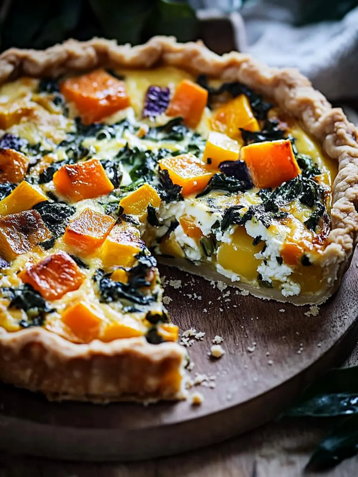 Rustic Winter Vegetable & Herb Quiche with Pillowy Crust Delight 2 Rustic Winter Vegetable & Herb Quiche with Pillowy Crust