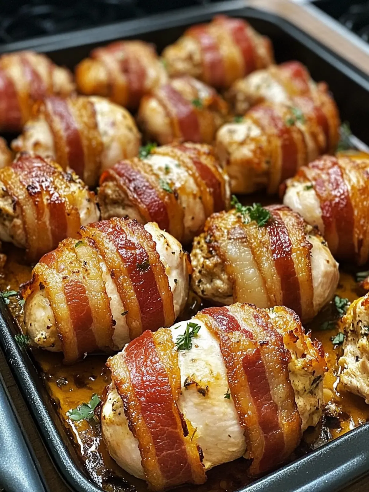 Bacon Wrapped Stuffed Chicken: Irresistible Flavor Awaits 4 Bacon Wrapped Stuffed Chicken