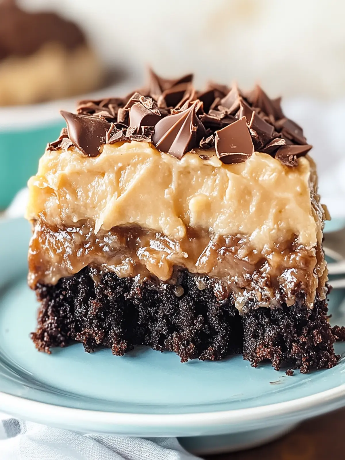 Decadent German Chocolate Poke Cake You Can't Resist 2 German Chocolate Poke Cake
