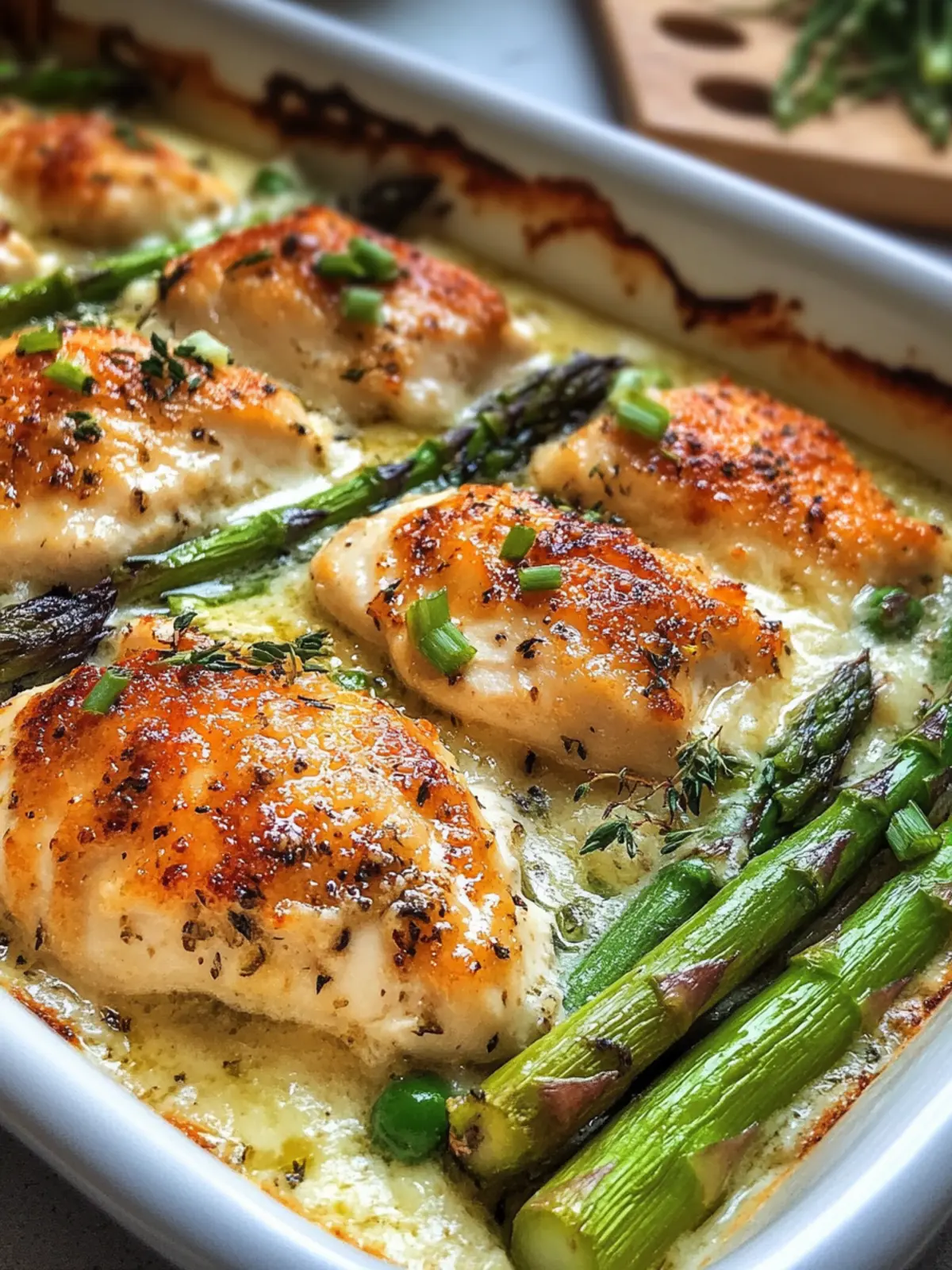 Savor Caesar Chicken with Asparagus for a Tasty Twist 2 Caesar Chicken with Asparagus