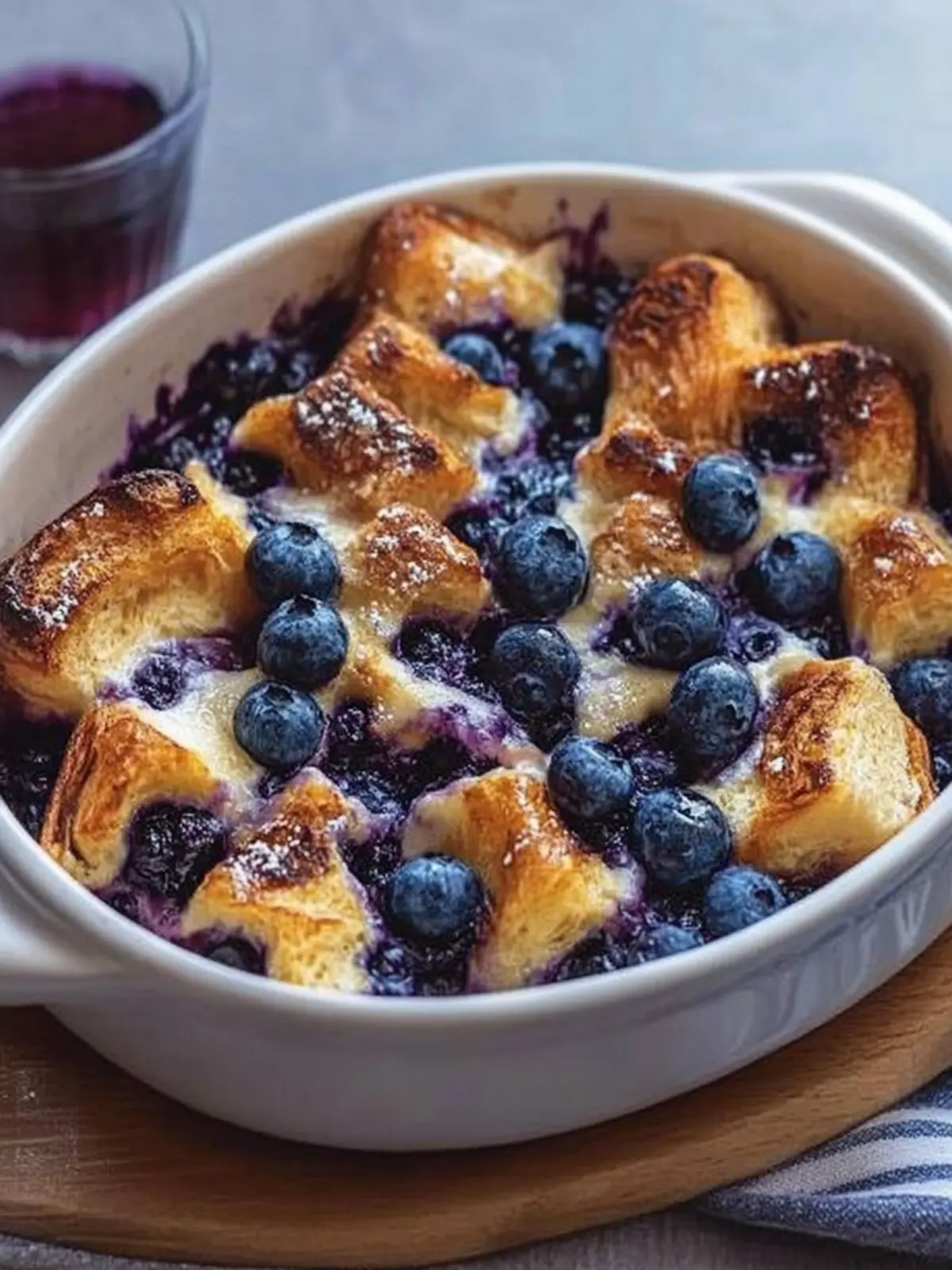 Cozy Blueberry Croissant French Toast Bake for Lazy Mornings 2 Cozy Blueberry Croissant French Toast Bake