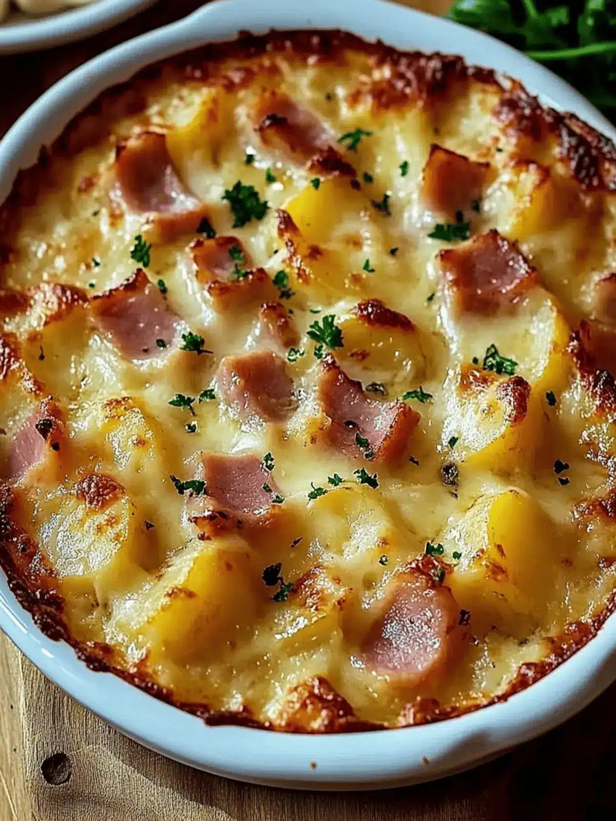 Ham and Potato Au Gratin