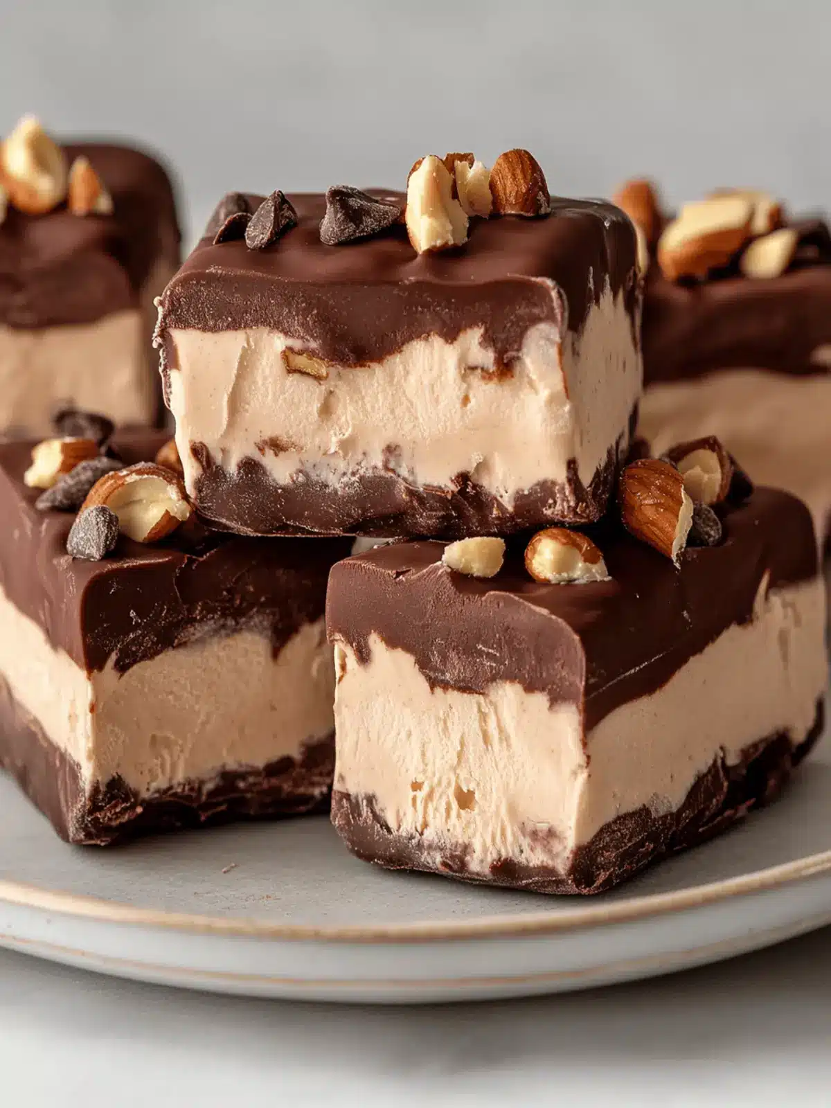 Decadent Chocolate-Peanut Frozen Cream Bars You ll Crave All Summer 3 Decadent Chocolate-Peanut Frozen Cream Bars