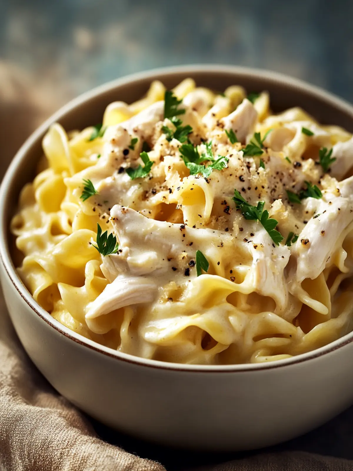 Creamy Chicken and Noodles