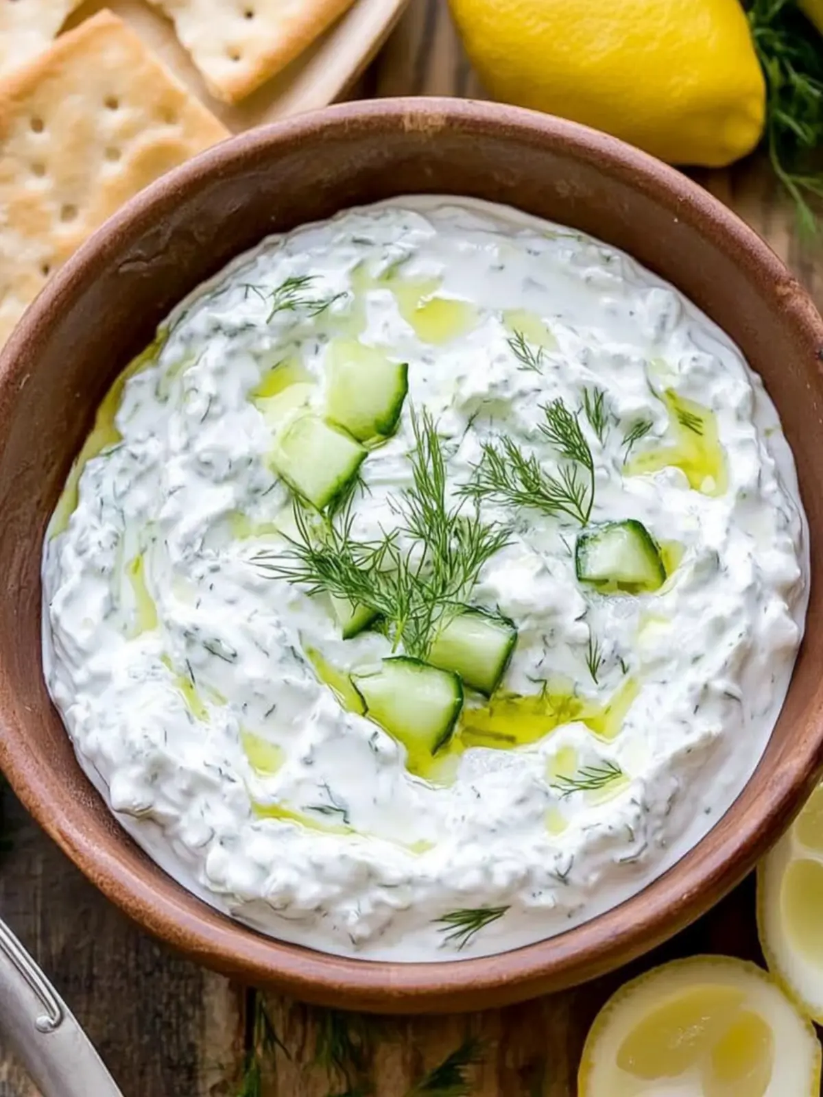 Creamy Tzatziki Sauce You'll Love for Dips and Gyros 2 Tzatziki Sauce