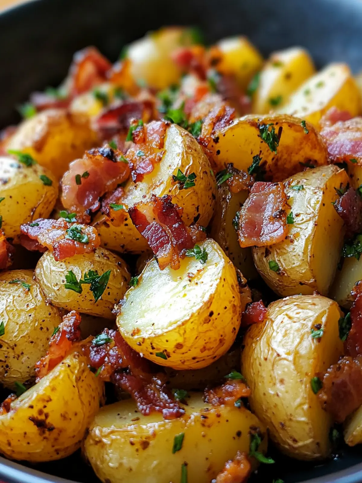 Sweet & Savory Honey Bacon Roasted Potatoes You ll Crave 4 Sweet & Savory Honey Bacon Roasted Potatoes