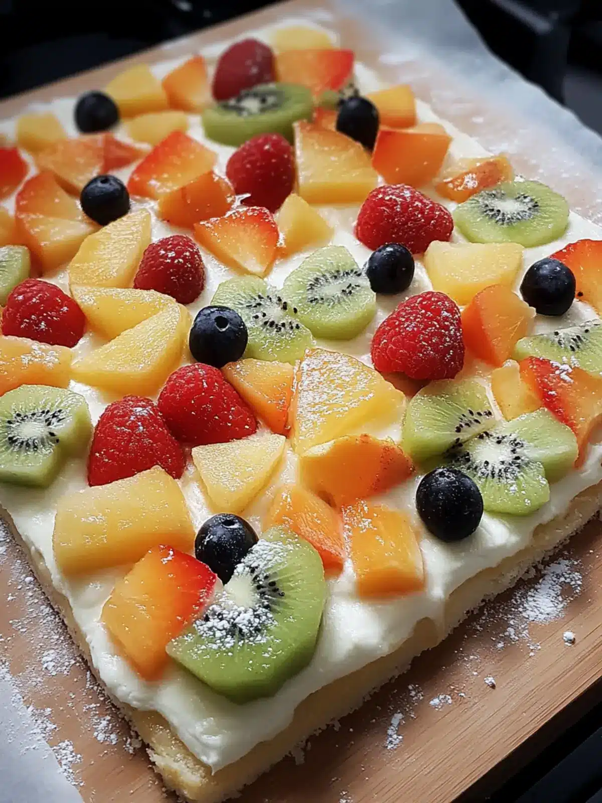 A Taste of Summer   Fruit Pizza