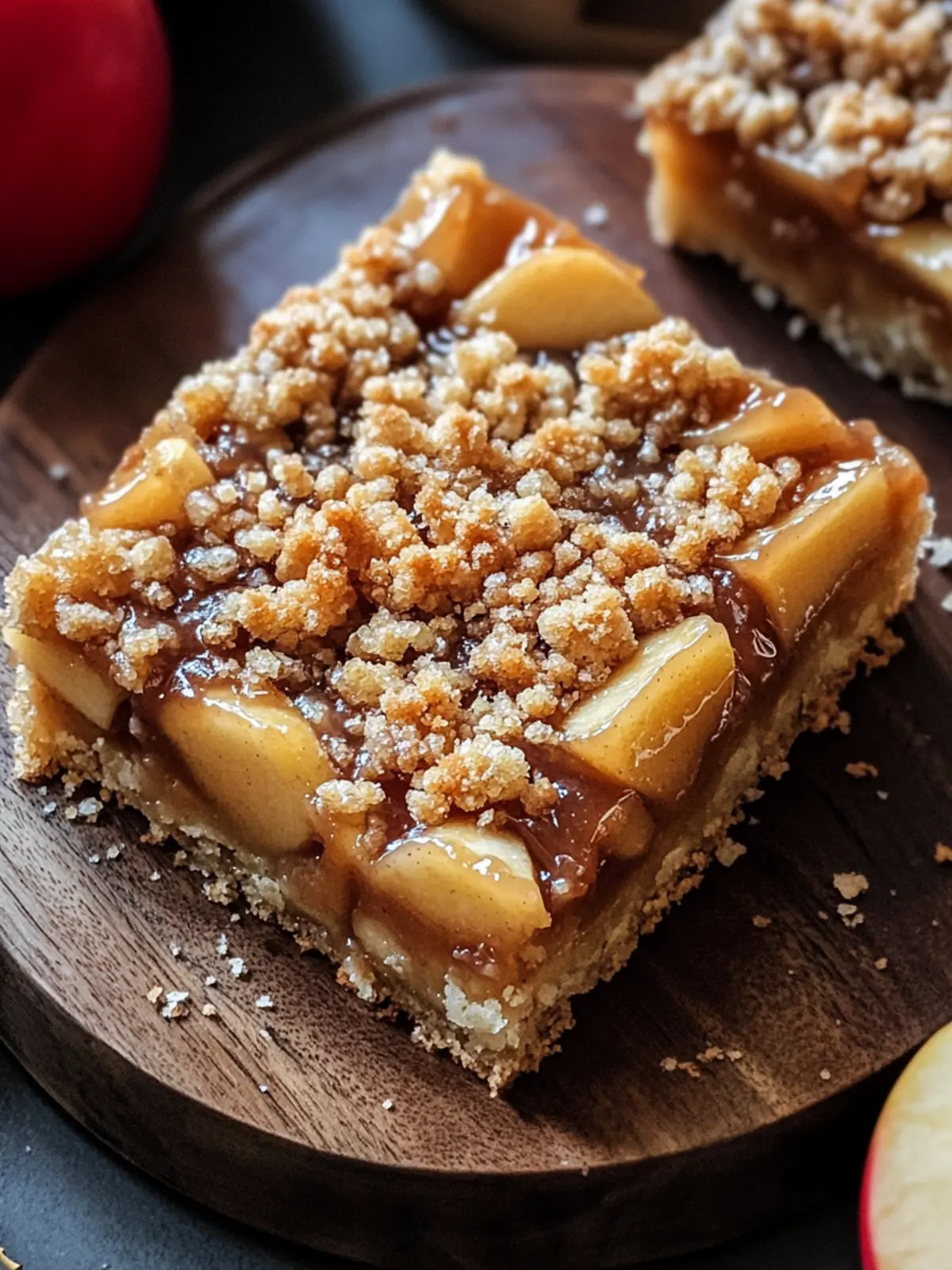 Savory Salted Caramel Crisp Apple Bars to Satisfy Your Cravings 3 SALTED CARAMEL CRISP APPLE BARS