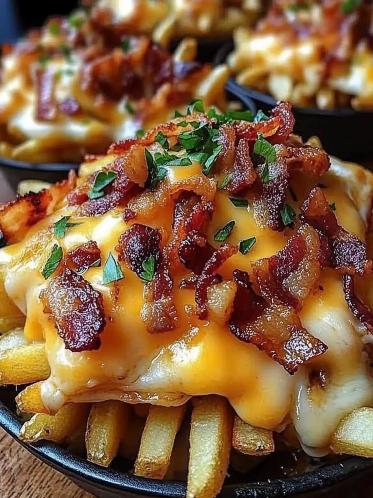 Loaded Bacon Cheese Fries: Irresistibly Cheesy Comfort Food 4 Loaded Bacon Cheese Fries