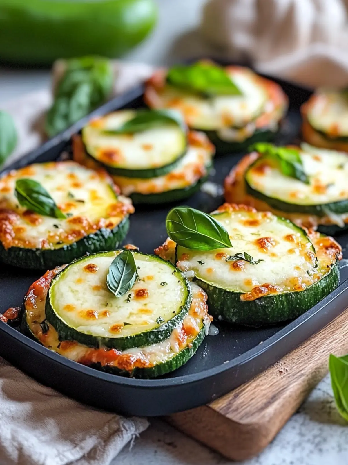 Zucchini Pizza Bites with Garlic Dressing You'll Crave 2 ZUCCHINI PIZZA BITES WITH GARLIC DRESSING