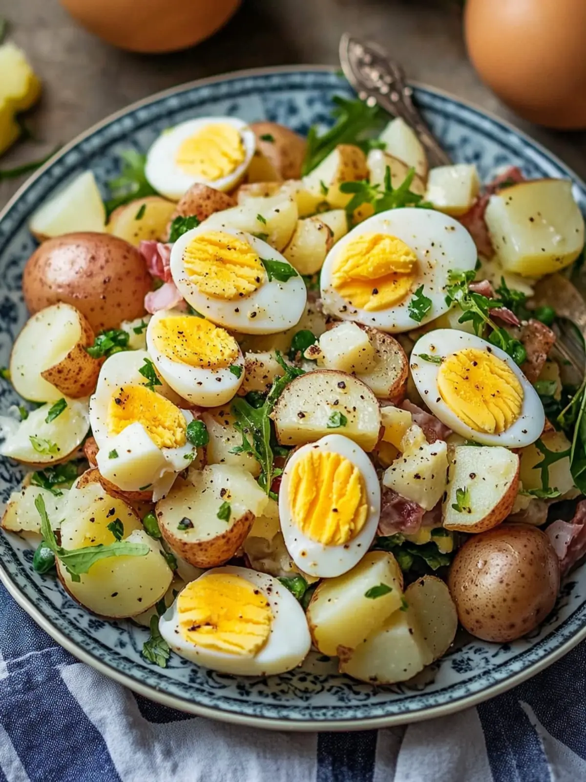 Egg and Potato Salad That Will Brighten Your Picnic Days 4 Egg and Potato Salad