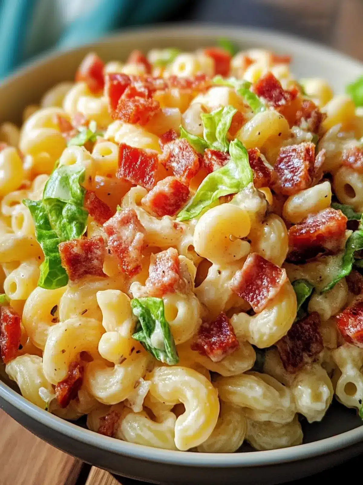 Savory BLT Macaroni Salad for Your Next Picnic Delight 4 BLT Macaroni Salad