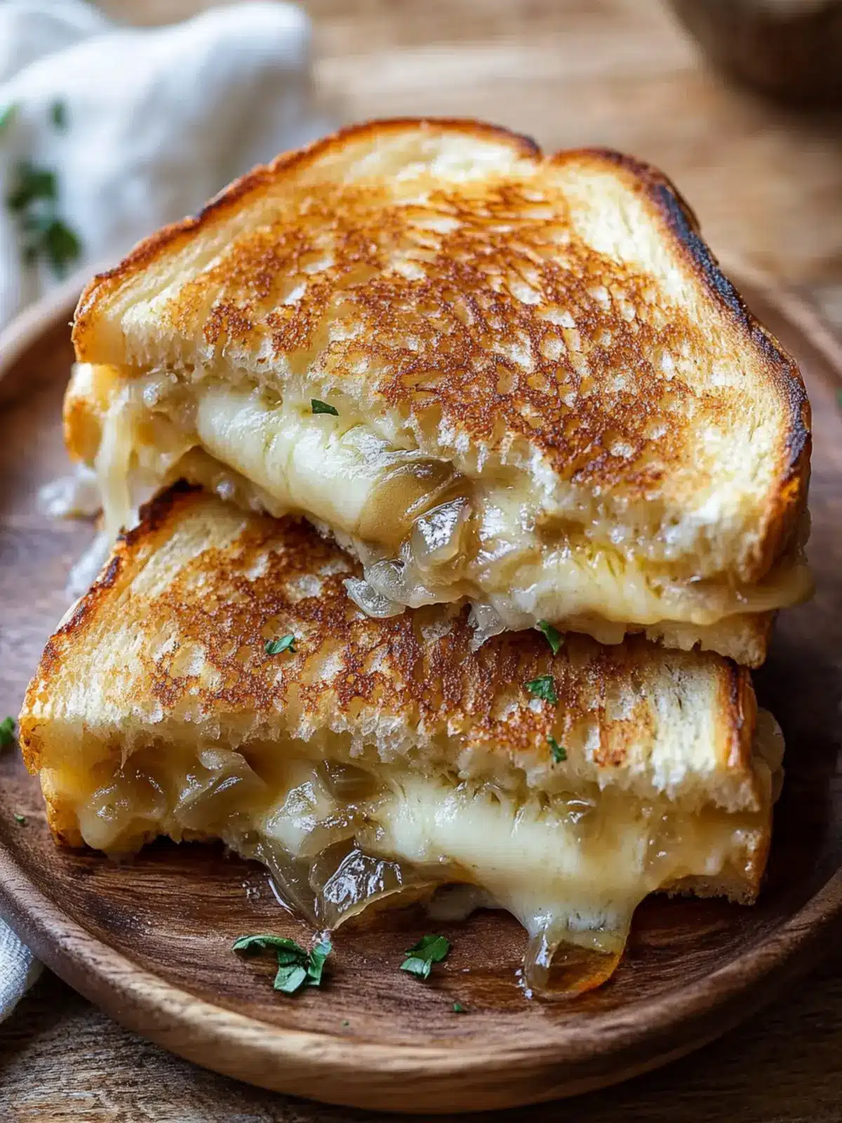 French Onion Grilled Cheese