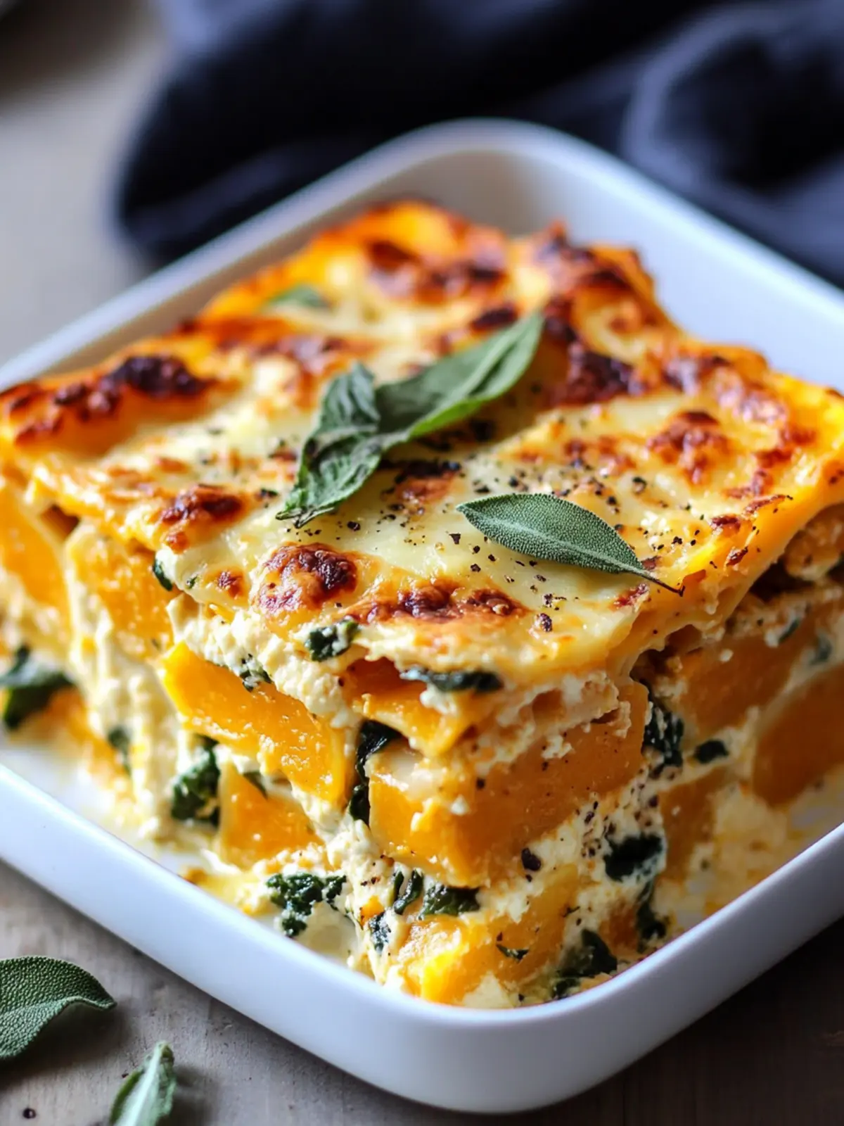 Wholesome Healthy Roasted Butternut Squash Lasagna Delight 3 Healthy Roasted Butternut Squash Lasagna