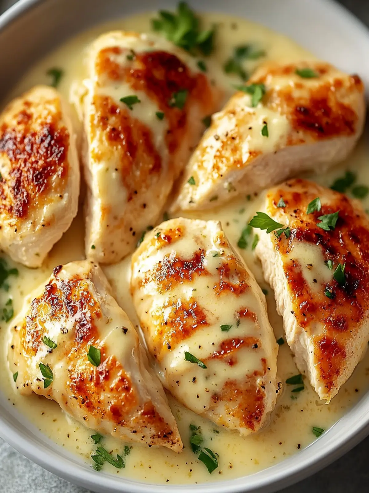 Baked Caesar Chicken: Crispy, Creamy Perfection at Home 2 Baked Caesar Chicken