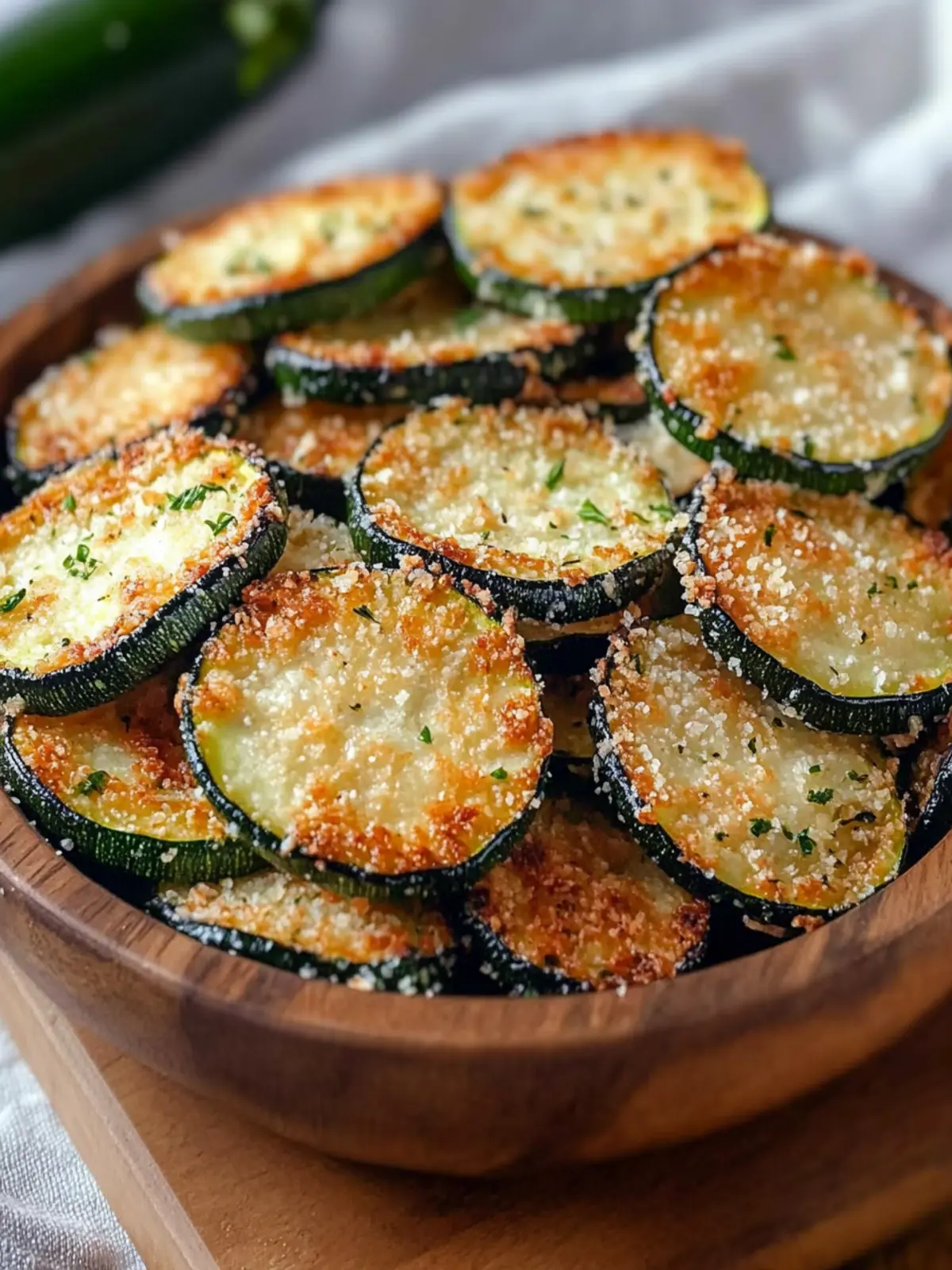 Crispy Parmesan Zucchini Rounds Recipe That Wow Your Tastebuds 4 Crispy Parmesan Zucchini Rounds Recipe
