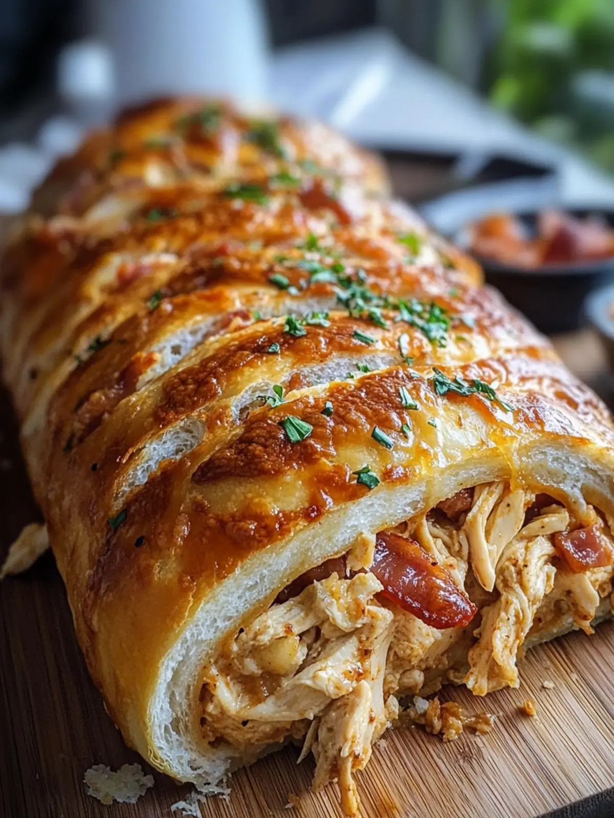 Savory Chicken Bacon Ranch Stromboli for Cozy Nights 4 Chicken Bacon Ranch Stromboli