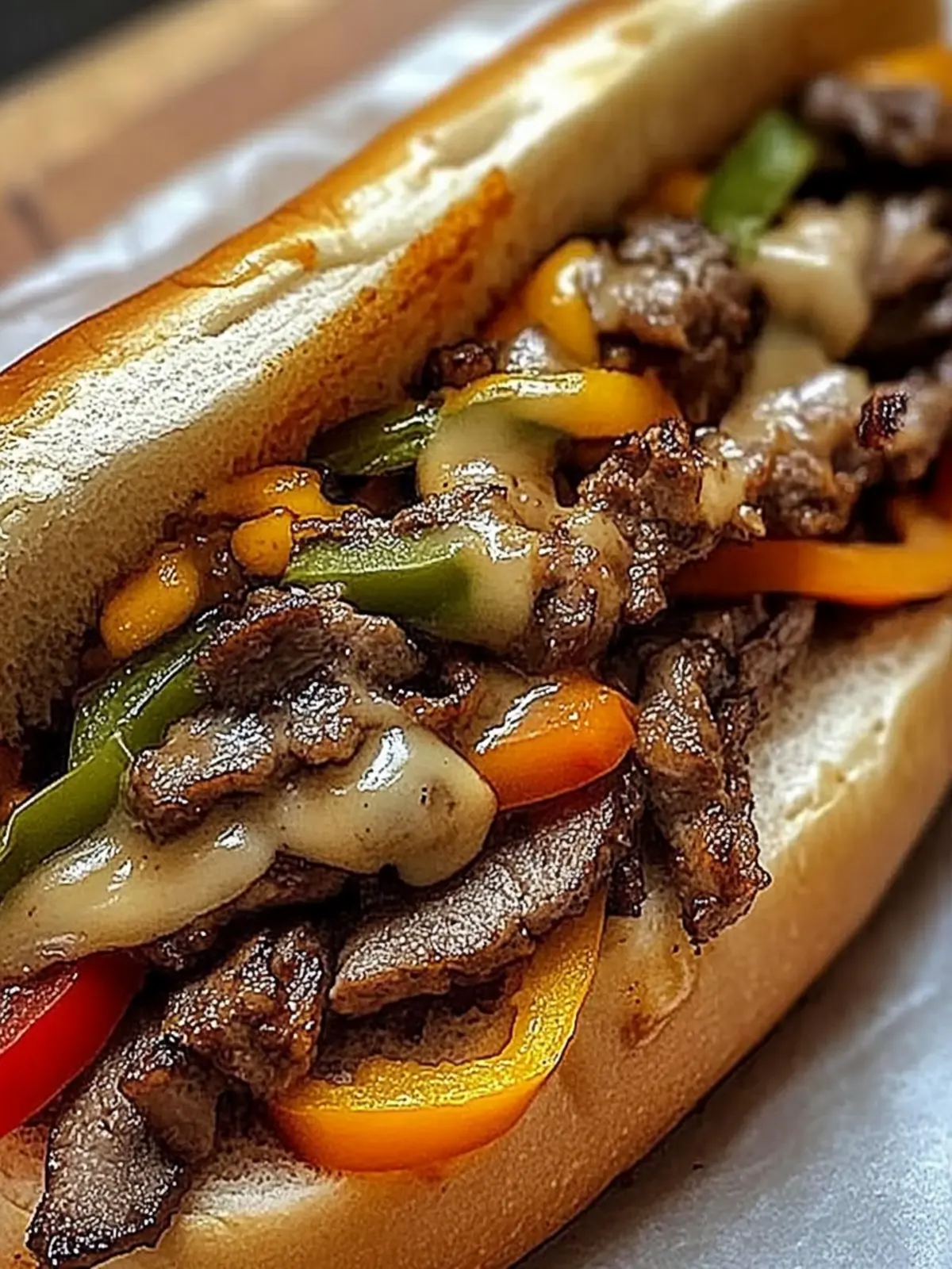 The Ultimate Philly Cheese Steak with Creamy Au Jus Magic 4 The Ultimate Philly Cheese Steak with Creamy Au Jus
