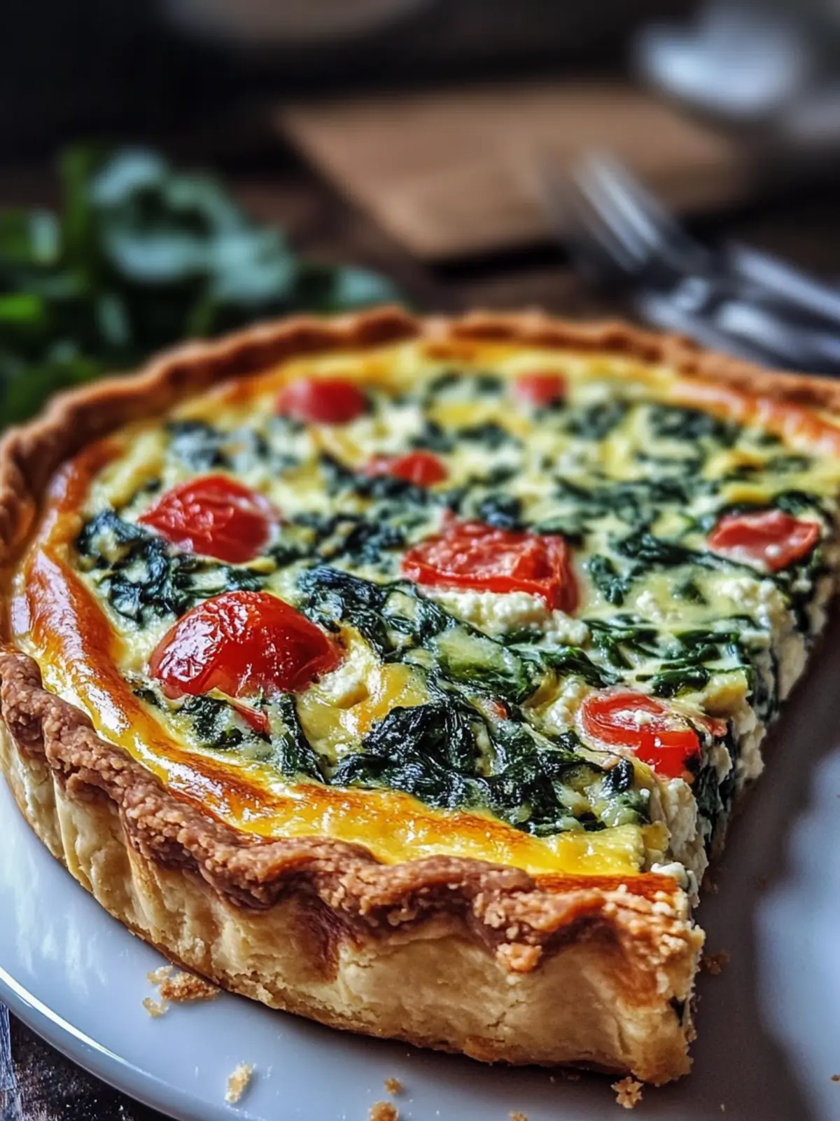 Delicious Ricotta Spinach Quiche for Cozy Weeknight Dinners 4 Ricotta Spinach Quiche