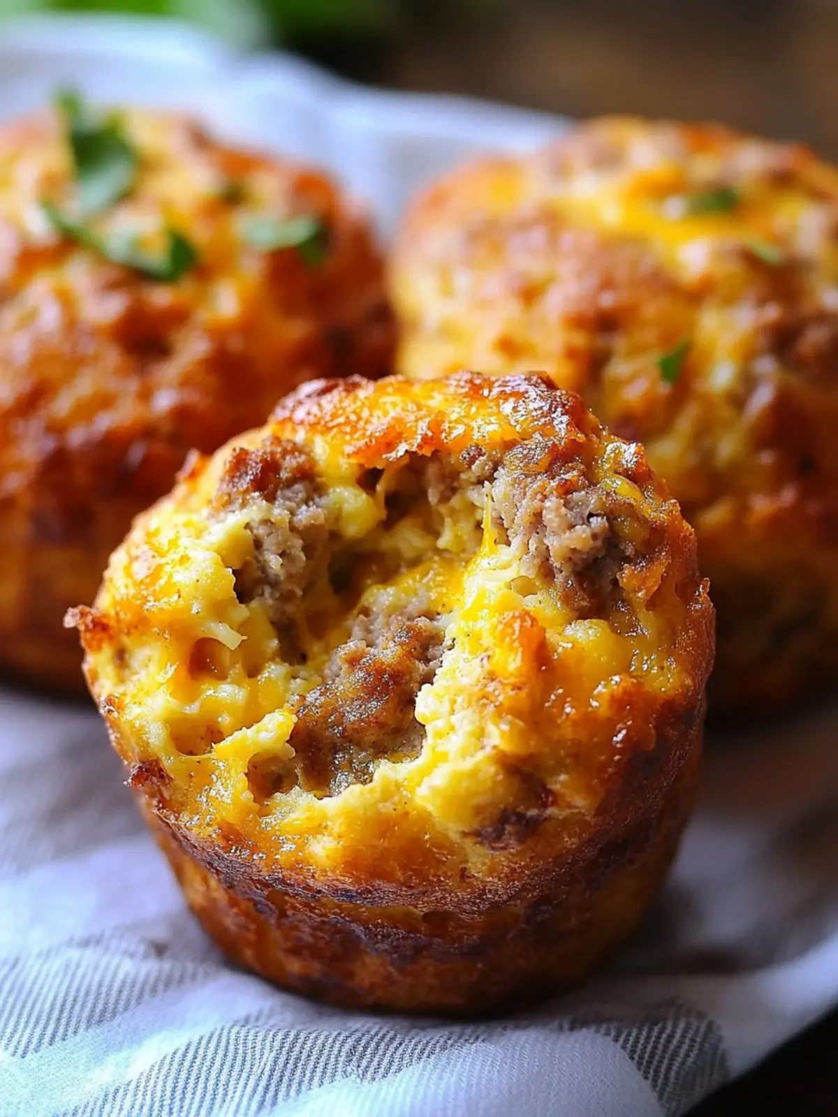 Sausage Egg and Cheese Breakfast Muffins to Start Your Day Right 2 Sausage Egg and Cheese Breakfast Muffins