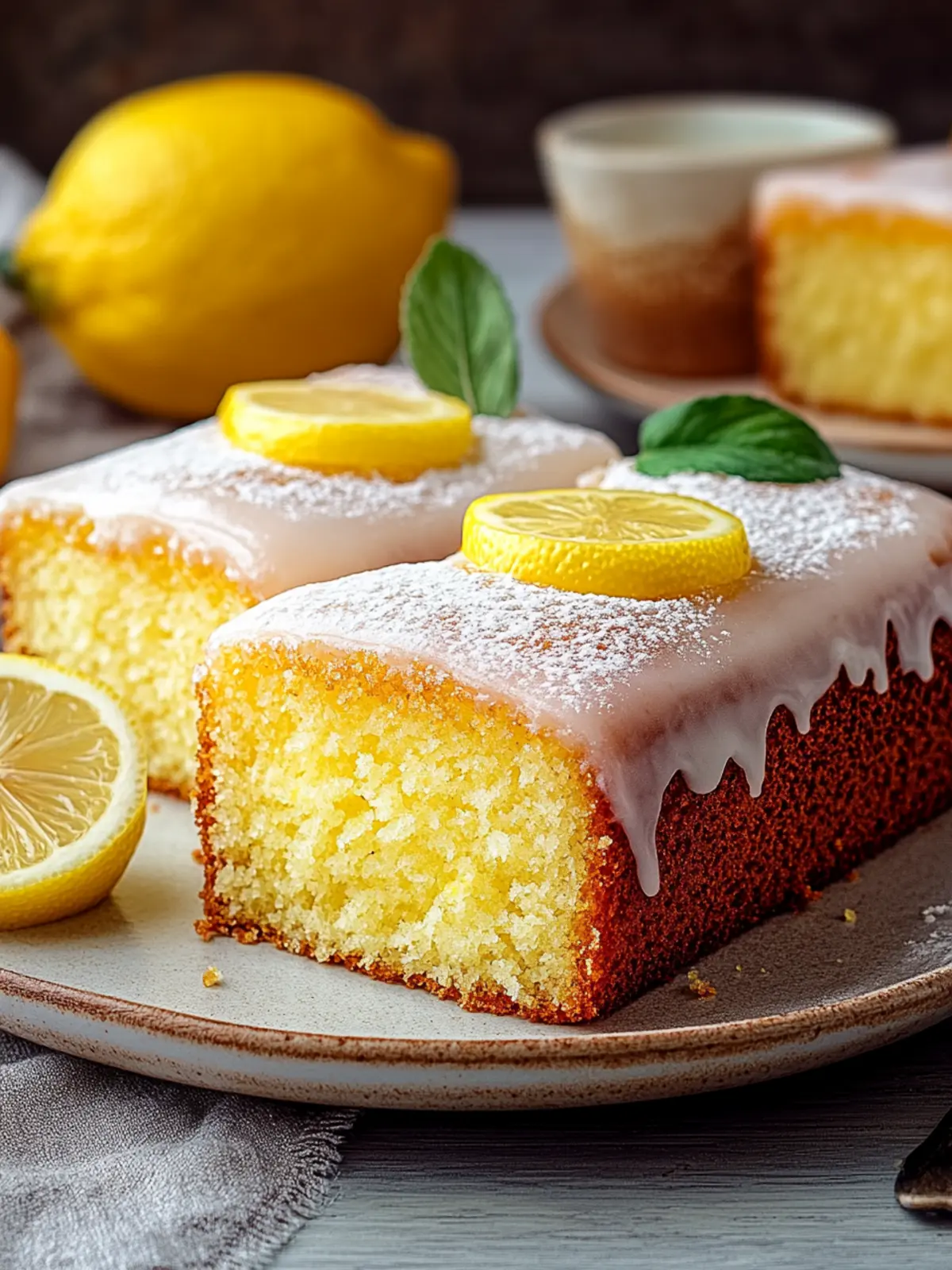 Lemon Drizzle Cake Recipe: A Moist Slice of Sunshine Bliss 2 Lemon Drizzle Cake