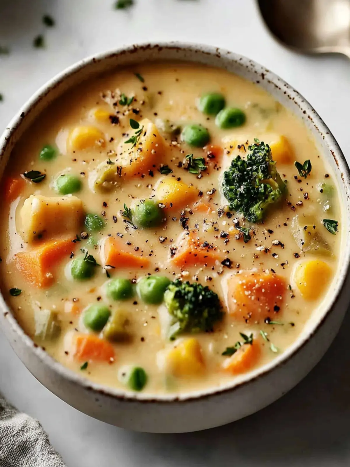Savory Veggie Pot Pie Soup to Cozy Up Your Weeknight Dinner 3 Veggie Pot Pie Soup