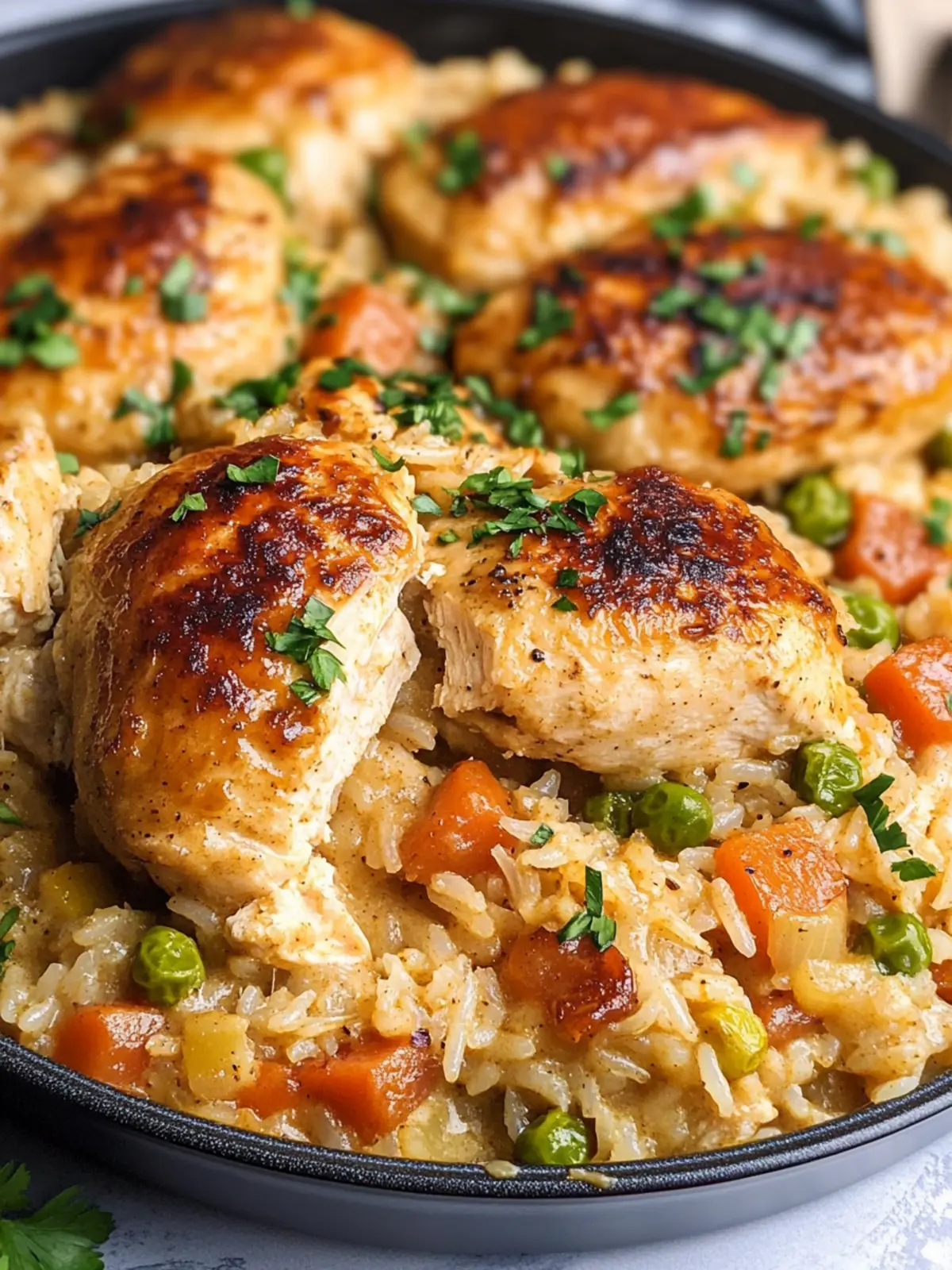 Creamy Cajun Chicken & Rice: A Flavor Explosion Tonight 2 Creamy Cajun Chicken & Rice