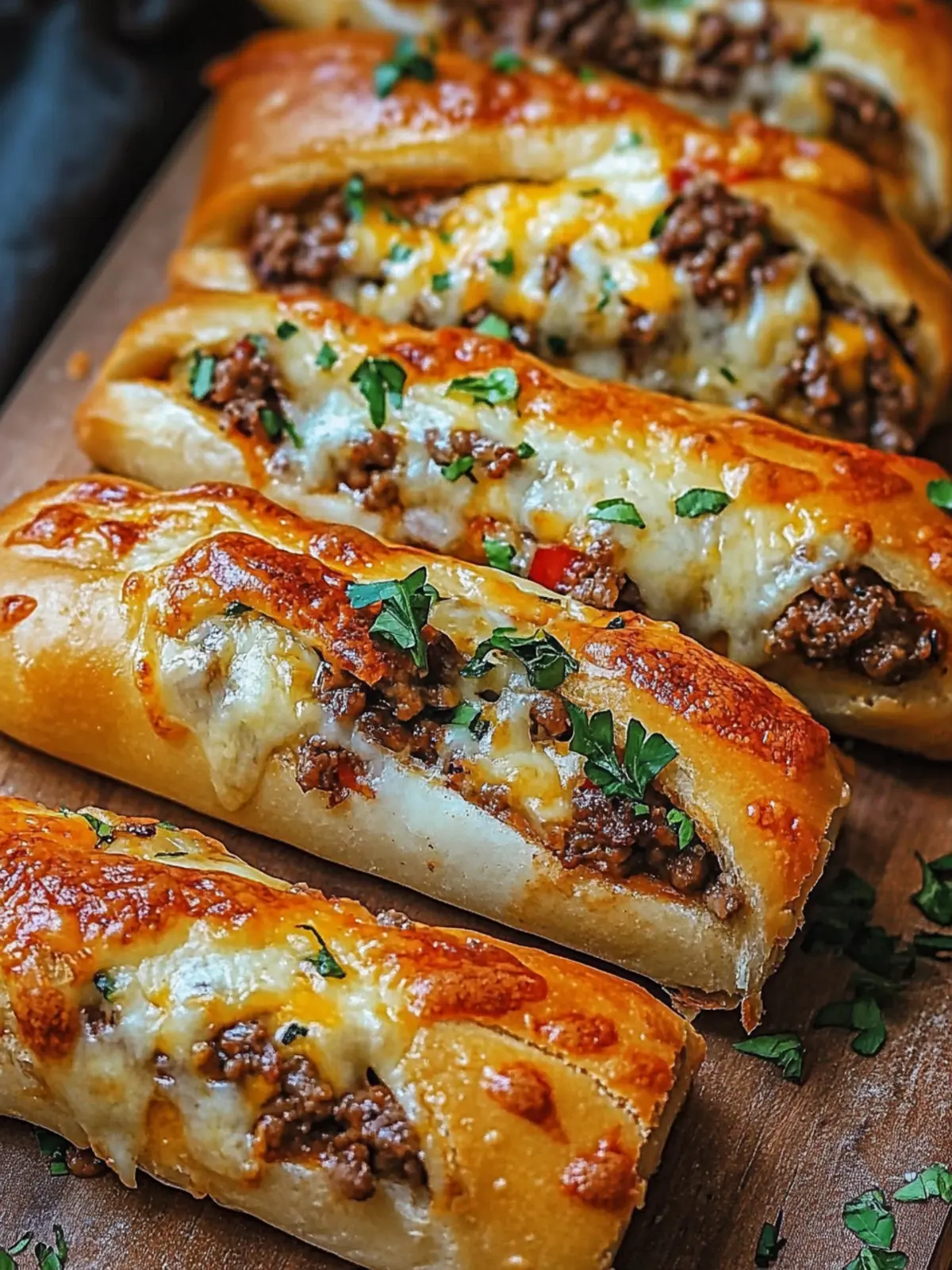 Philly Cheesesteak Stuffed Cheesy Breadsticks