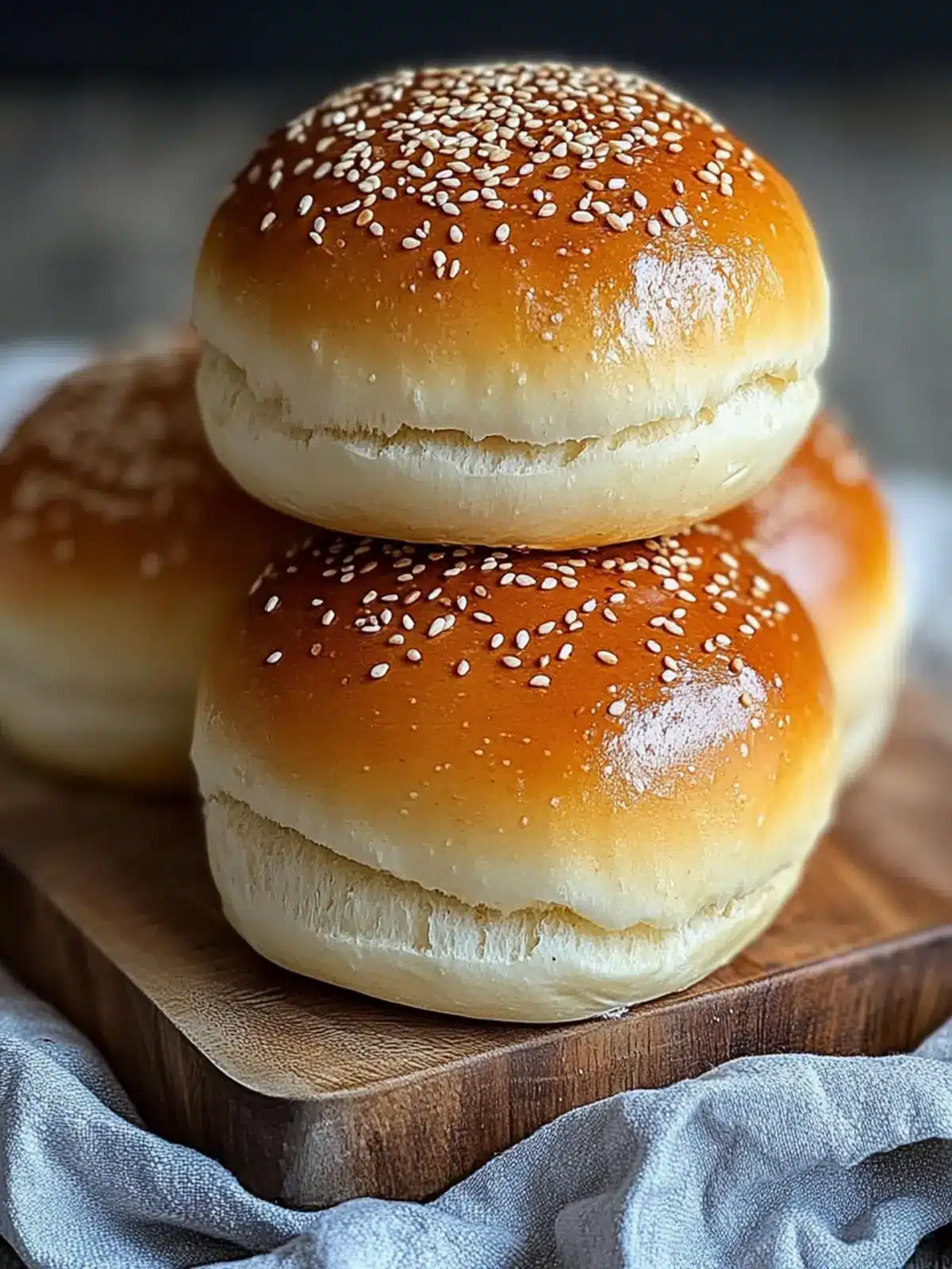 Homemade Burger Buns