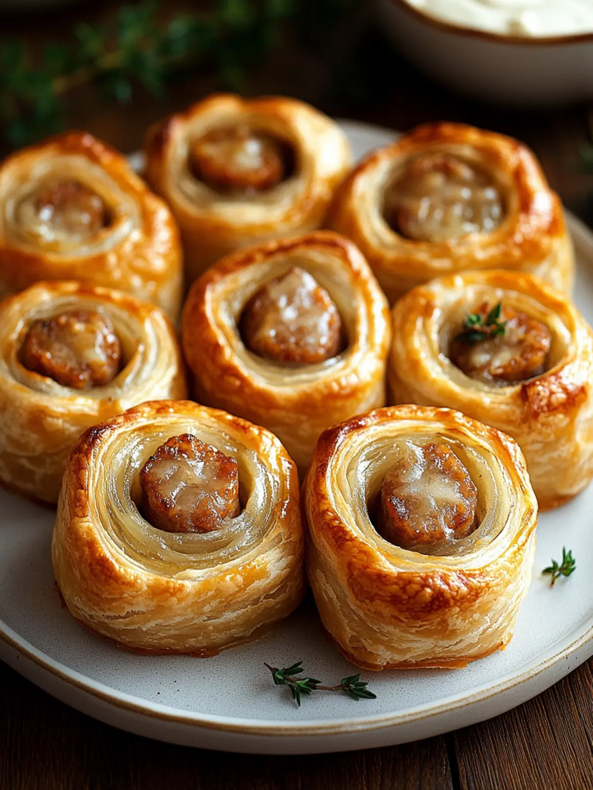 Savory French Onion Sausage Rolls That Steal the Show 4 French Onion Sausage Rolls