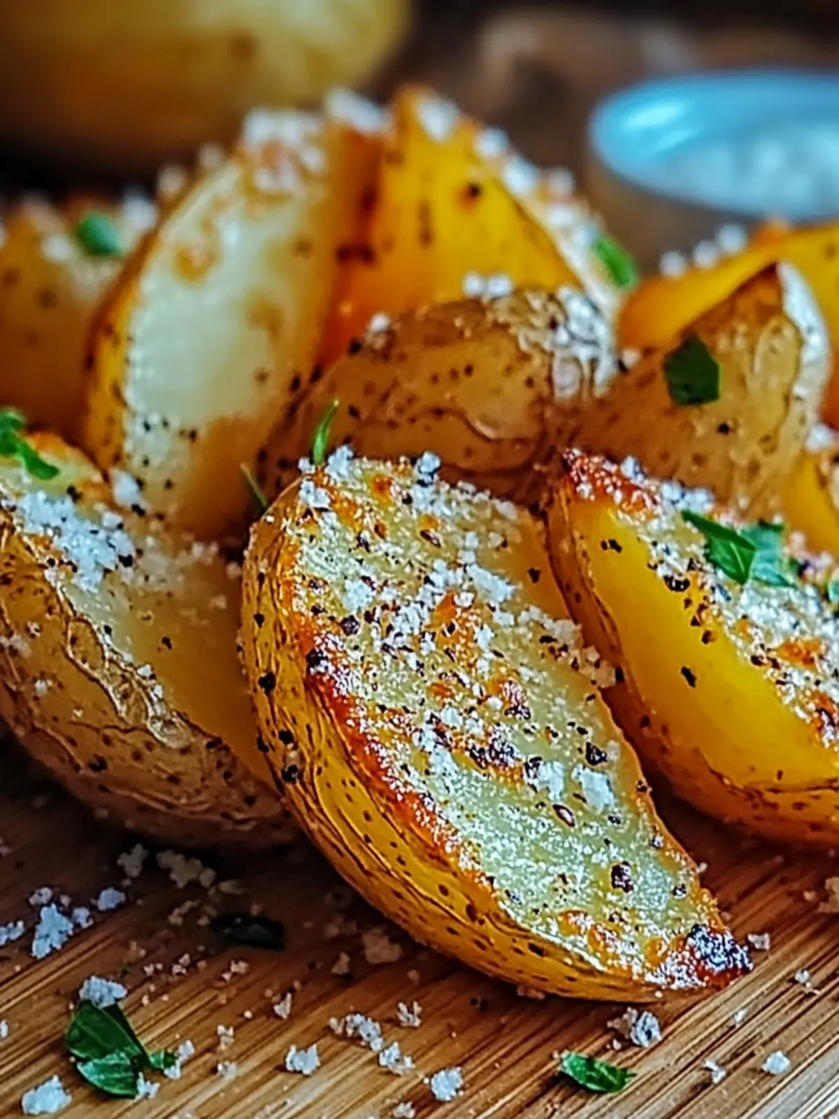 Crispy Baked Garlic Parmesan Potato Wedges You'll Crave Daily 4 Crispy Baked Garlic Parmesan Potato Wedges You ll Crave