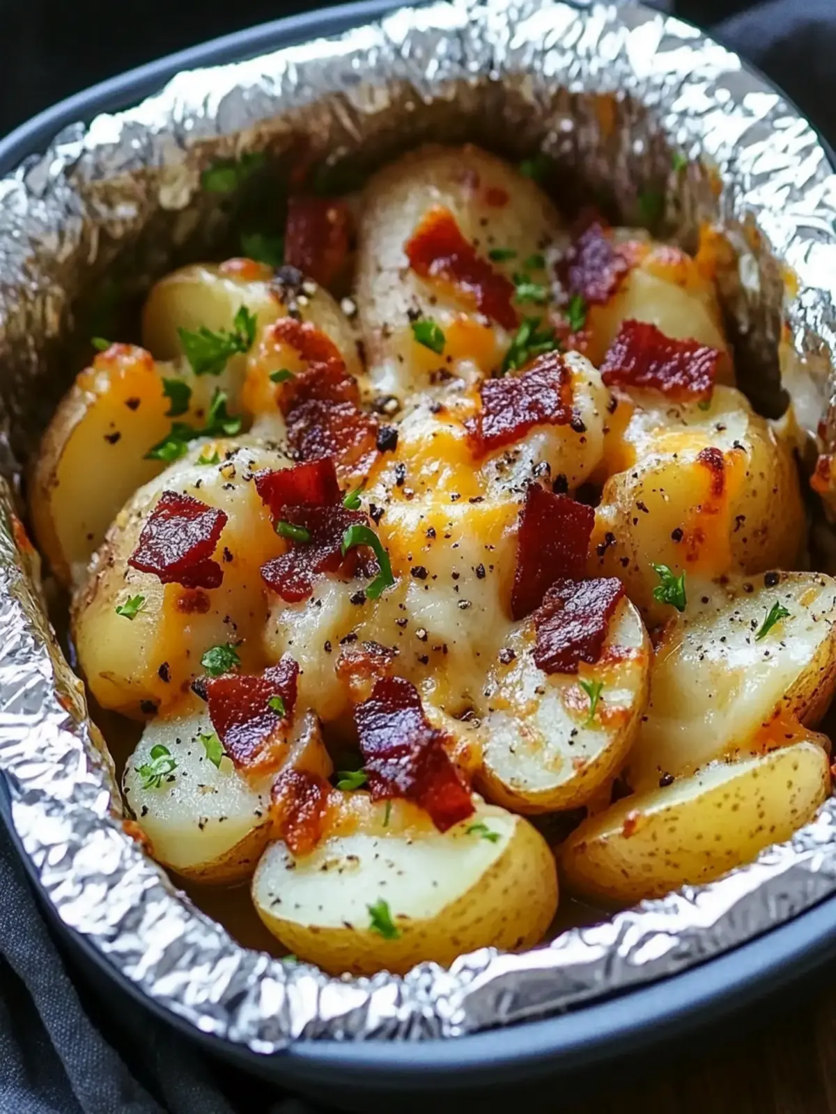 Cheesy Mississippi Mud Potatoes that Will Ignite Your Taste Buds 2 Cheesy Mississippi Mud Potatoes