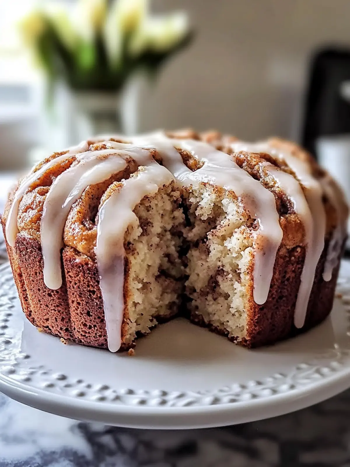 Decadent Cinnamon Roll Banana Bread You ll Crave Daily 4 Cinnamon Roll Banana Bread