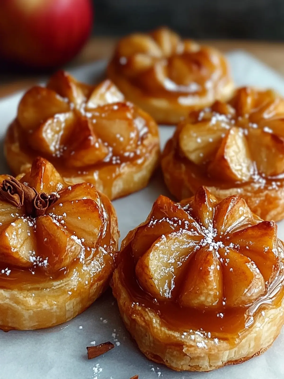 Delicious Vegan Caramel Apple Pastries to Satisfy Your Cravings 2 VEGAN CARAMEL APPLE PASTRIES