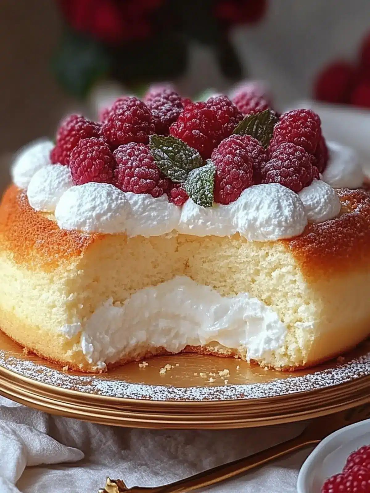 Cloud Cake with Yogurt