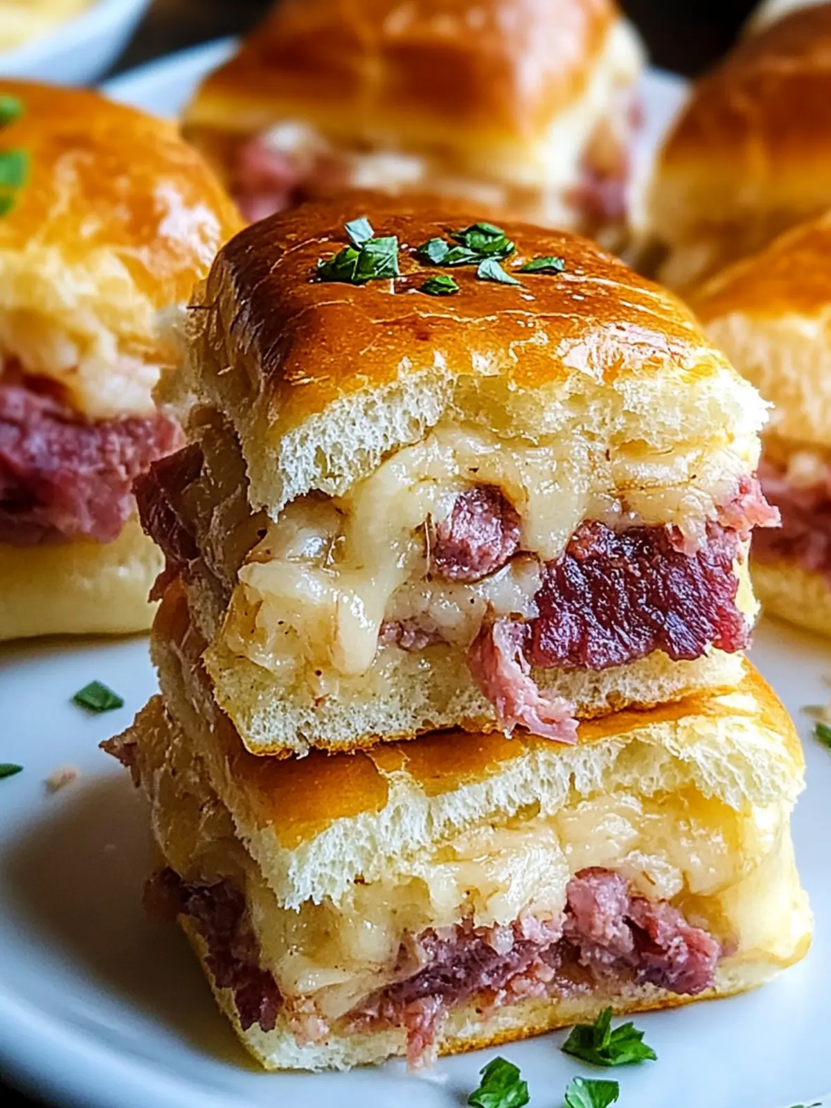 Savory Reuben Sliders That Elevate Your Game Day Feast 3 Reuben Sliders