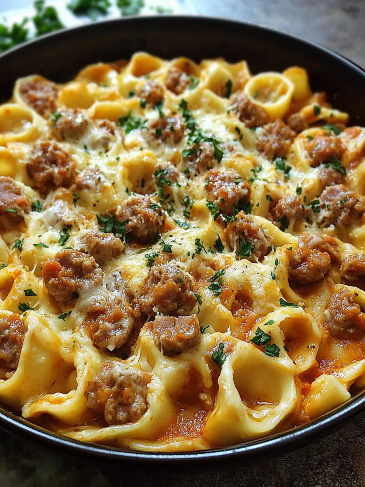 Creamy Italian Sausage Tortellini: A Cozy Dinner Delight 4 CREAMY ITALIAN SAUSAGE TORTELLINI