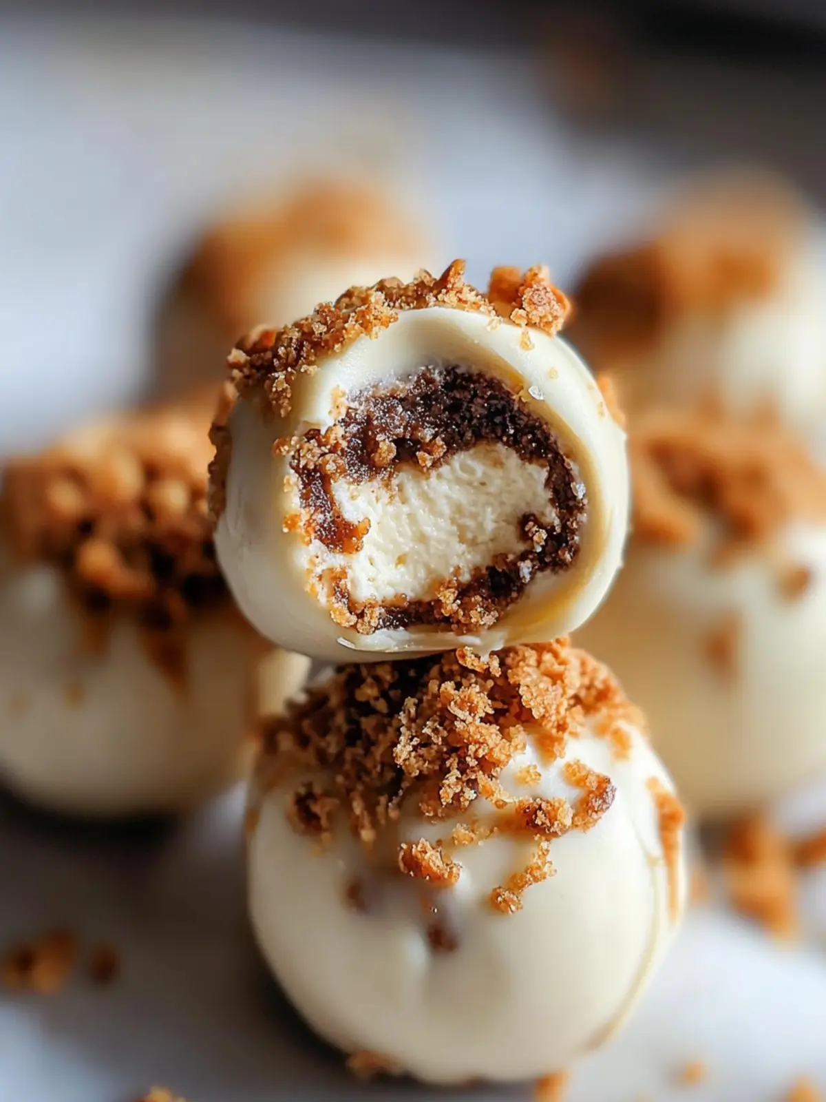 No-Bake Peanut Butter Cheesecake Balls