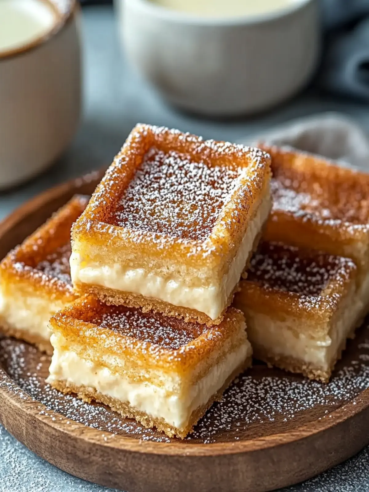Churro Cheesecake Bars
