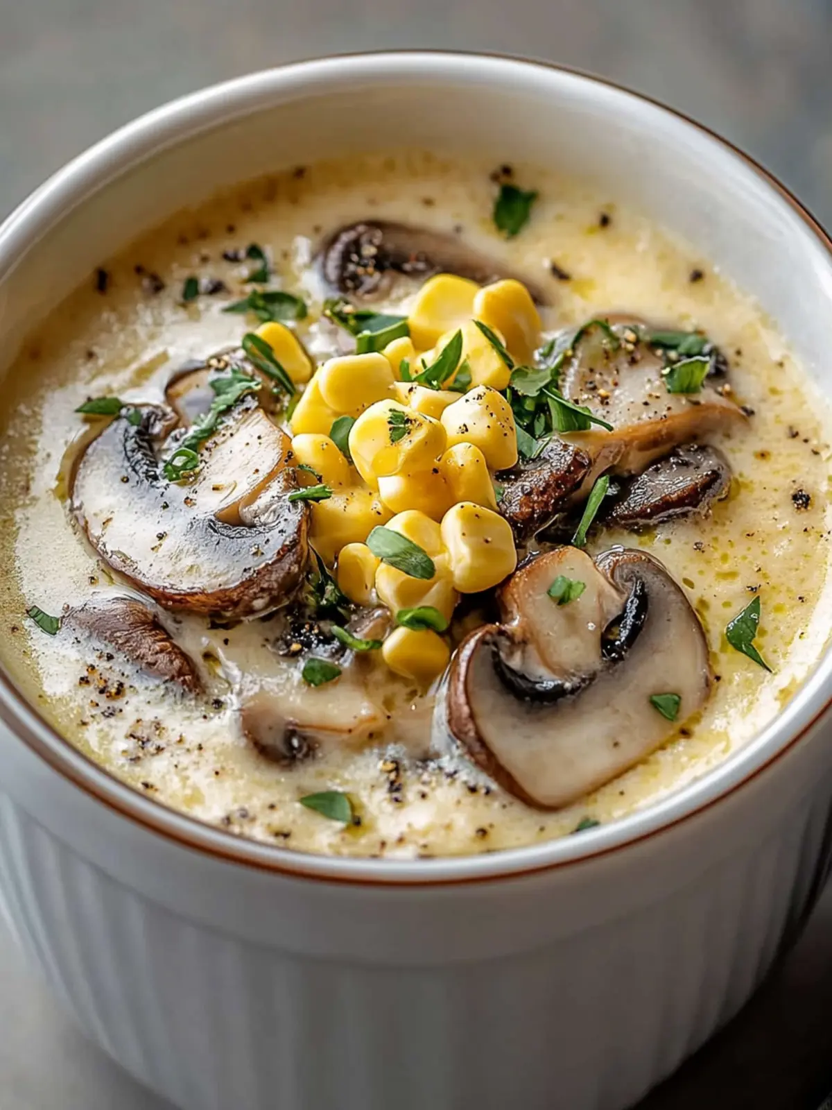 creamu mushroom soup