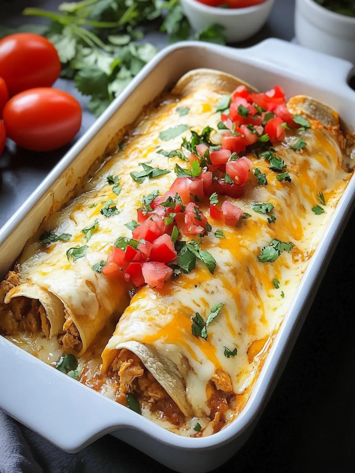 Queso Chicken Enchiladas for a Cheesy Family Feast 3 Queso Chicken Enchiladas