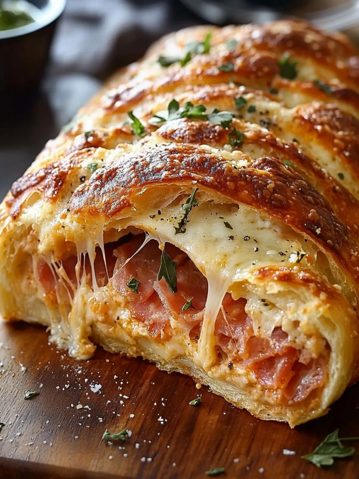 Italian Stromboli Stuffed Bread: A Cozy, Homemade Treat 2 Italian Stromboli Stuffed Bread