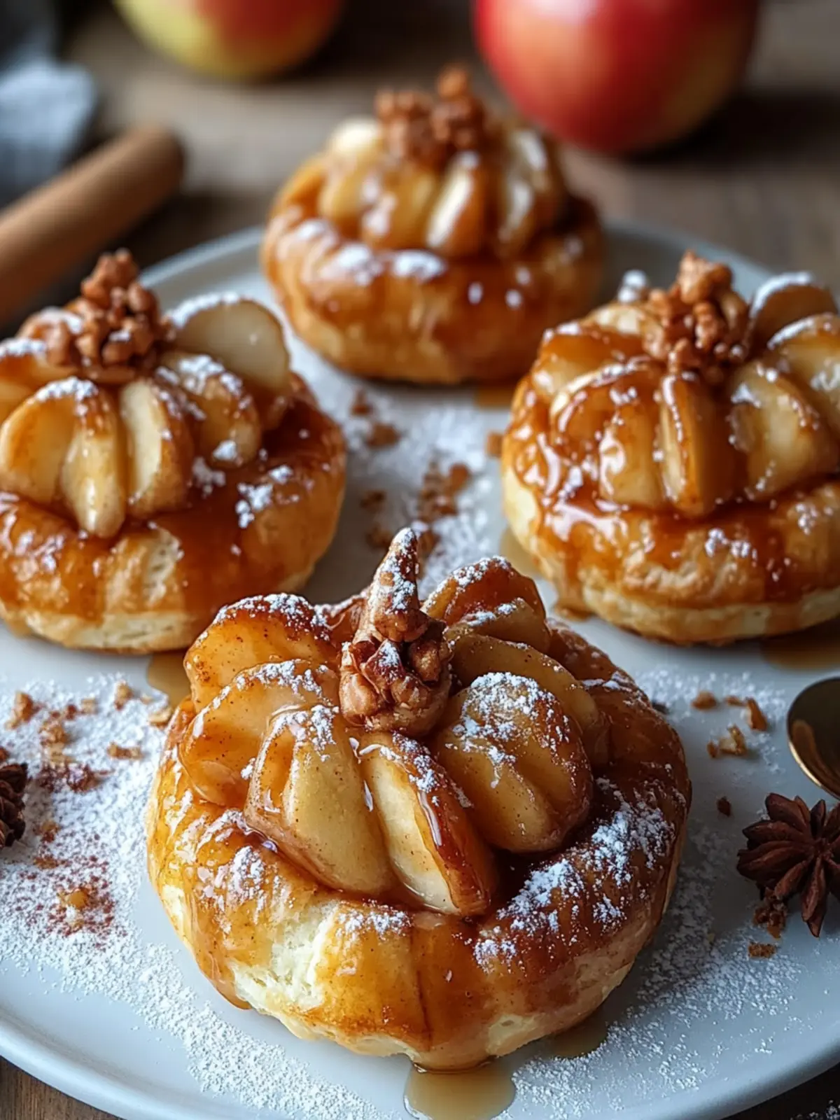 Delicious Vegan Caramel Apple Pastries to Satisfy Your Cravings 4 VEGAN CARAMEL APPLE PASTRIES